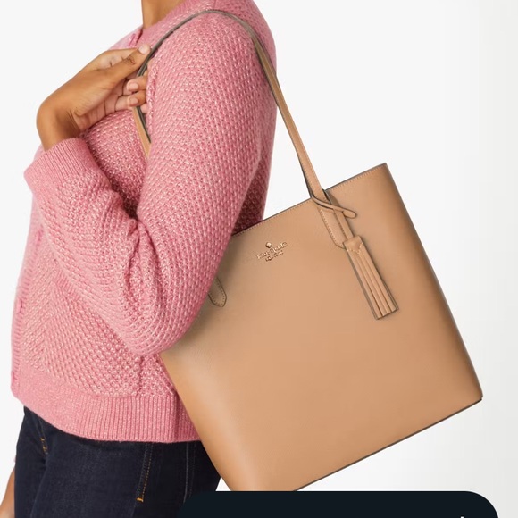 NWT Kate Spade Jana Tote Light Fawn - Picture 2 of 11